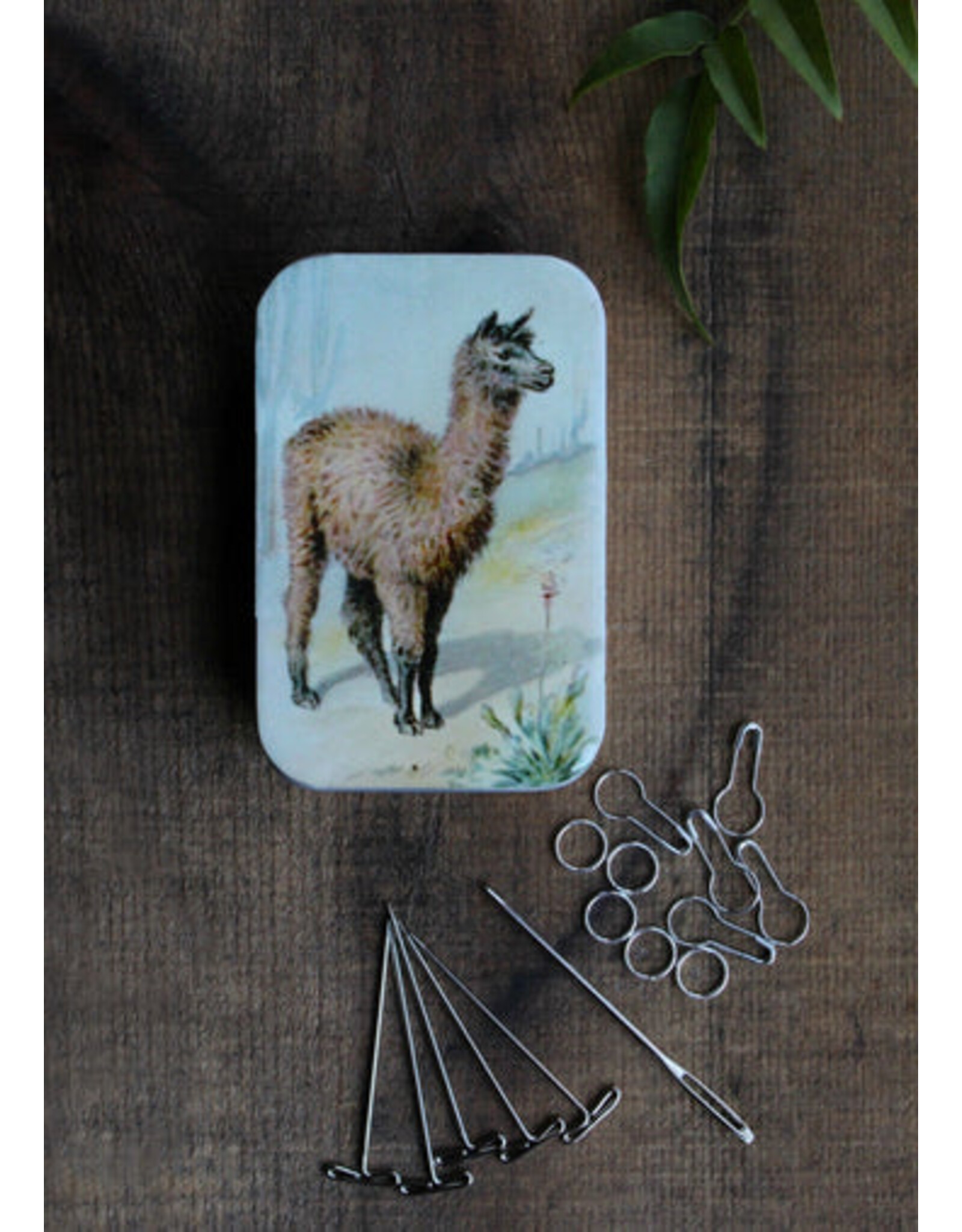 Never Not Knitting Llama Knit Kit (with scissors)