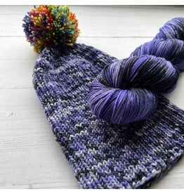 Knitted Wit ShannaJean Club 2023 Explore the Rainbow - Bespeckled Lavender (December)