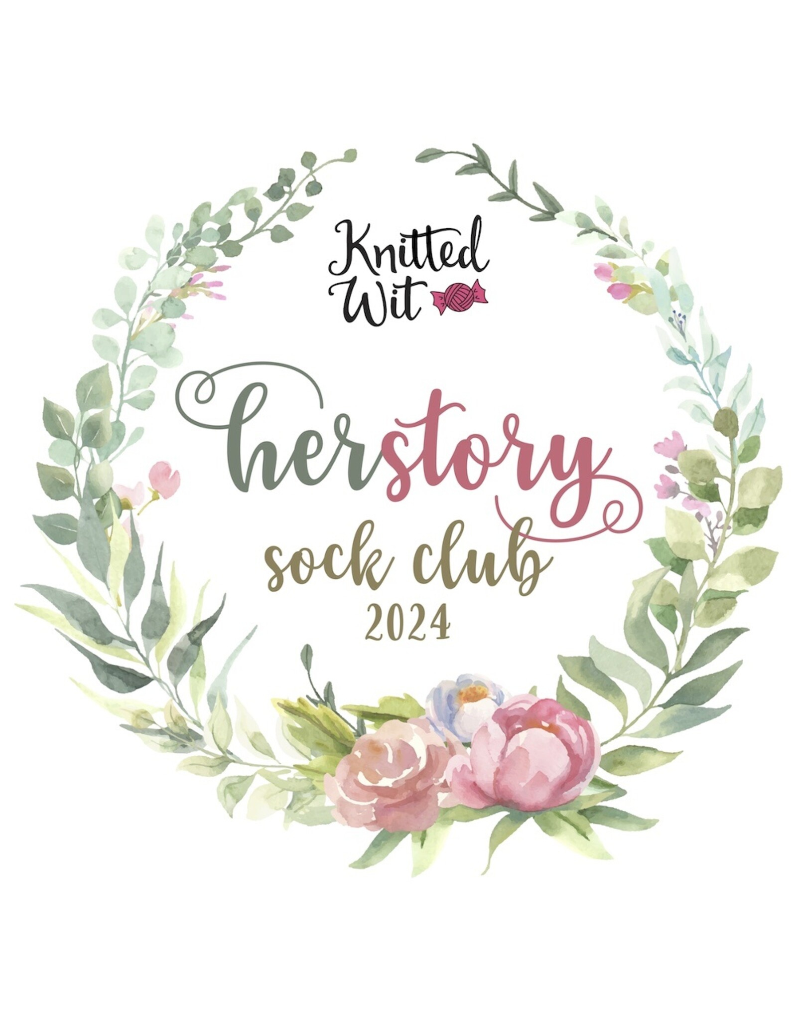 Knitted Wit **CLEARANCE** Knitted Wit HerStory Sock Club 2024
