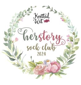 Knitted Wit **CLEARANCE** Knitted Wit HerStory Sock Club 2024