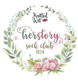 Knitted Wit Knitted Wit HerStory Sock Club 2024