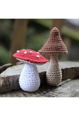 For Yarn's Sake Crochet Mushrooms: Shaping in the Round. April 28