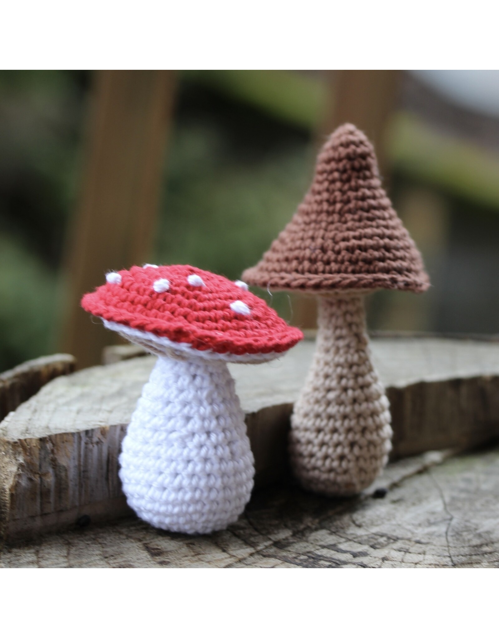 For Yarn's Sake Crochet Mushrooms: Shaping in the Round. April 28