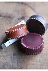 Never Not Knitting Hand-Stitched Leather Tape Measure