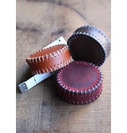 Never Not Knitting Hand-Stitched Leather Tape Measure