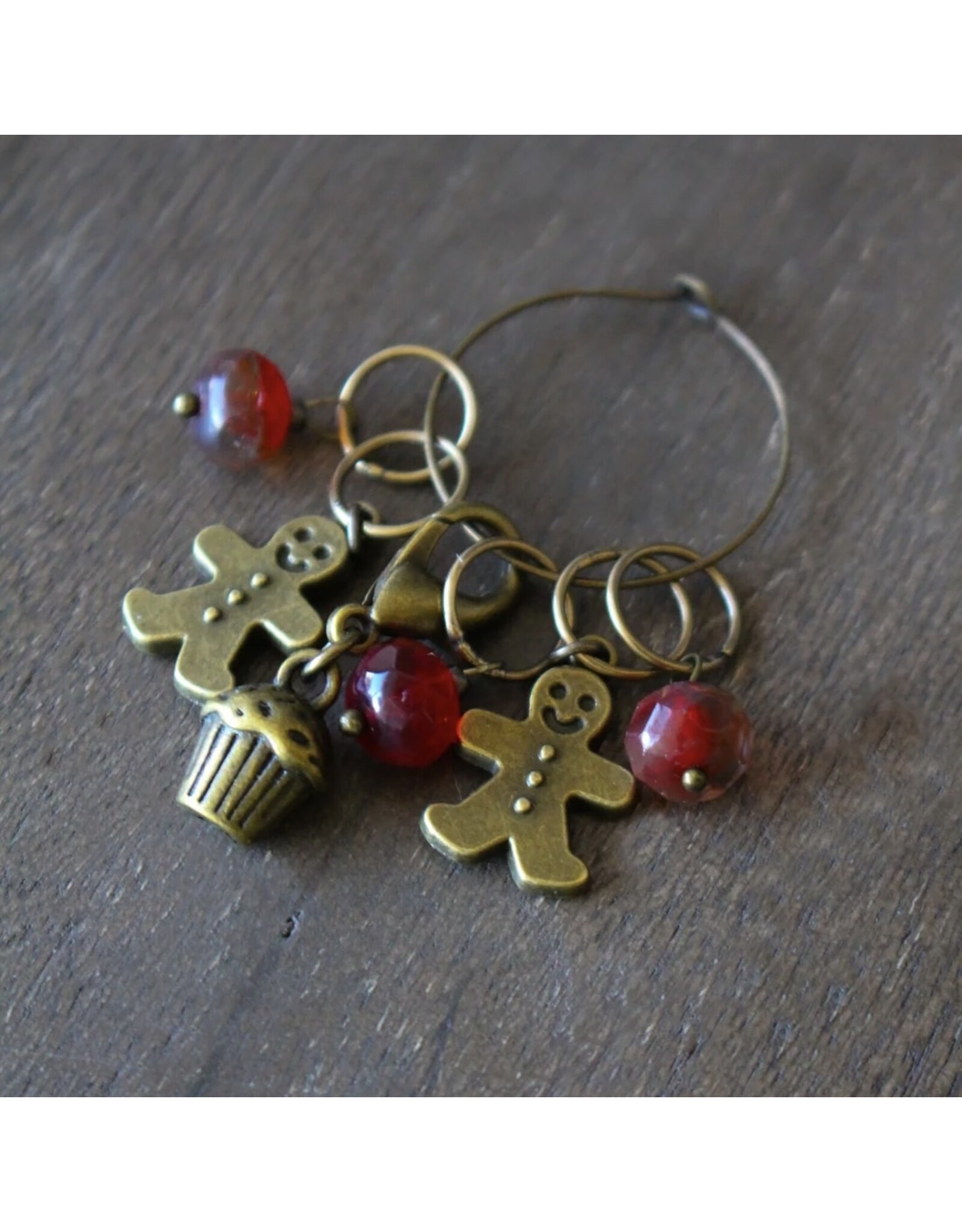 Never Not Knitting Cozy Baking Stitch Marker Set