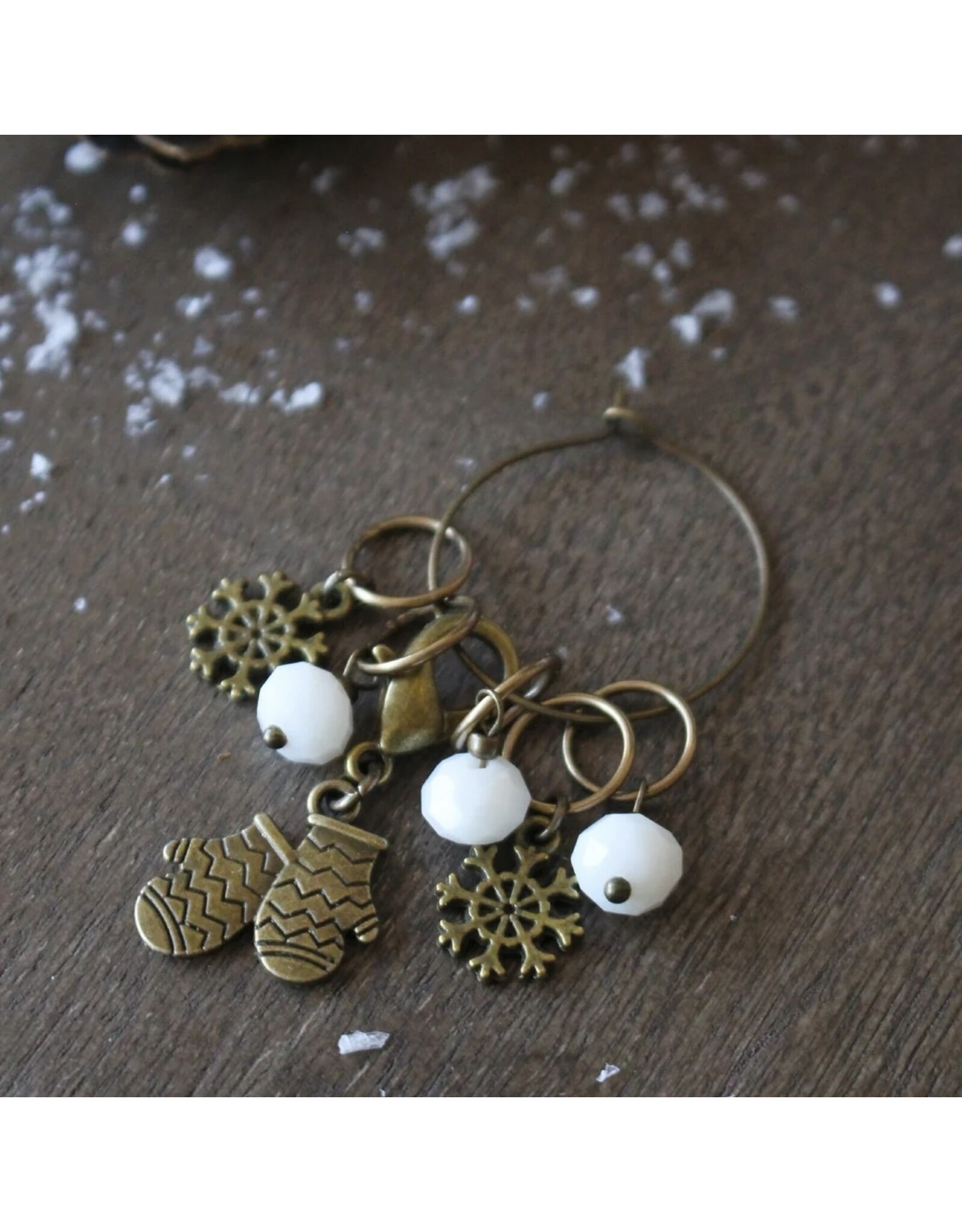 Never Not Knitting Winter Mitten Stitch Marker Set