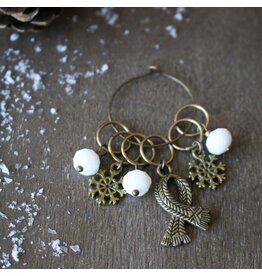 Never Not Knitting Winter Scarf Stitch Marker Set