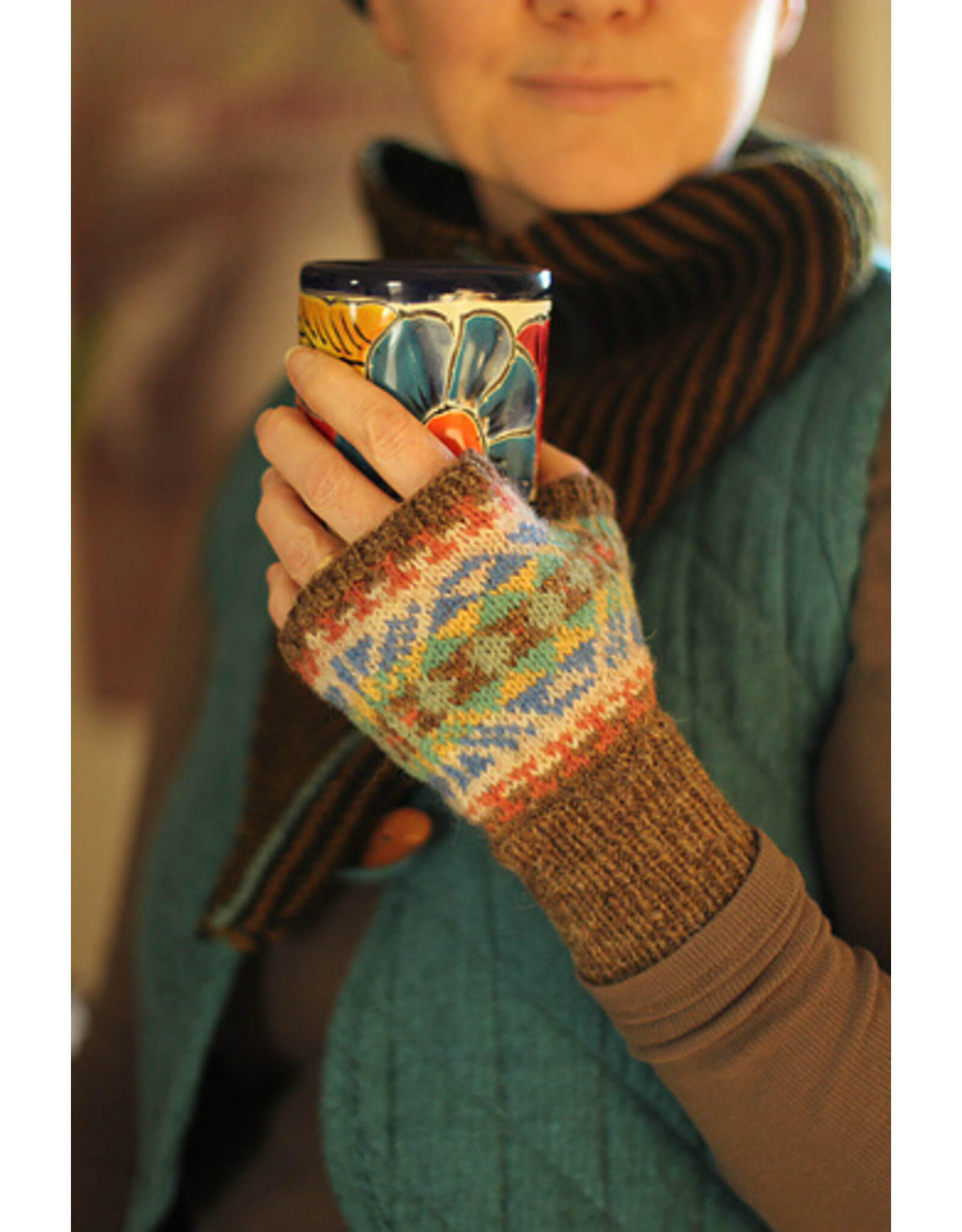 Simply Shetland Aert Mitt Kit, Warm