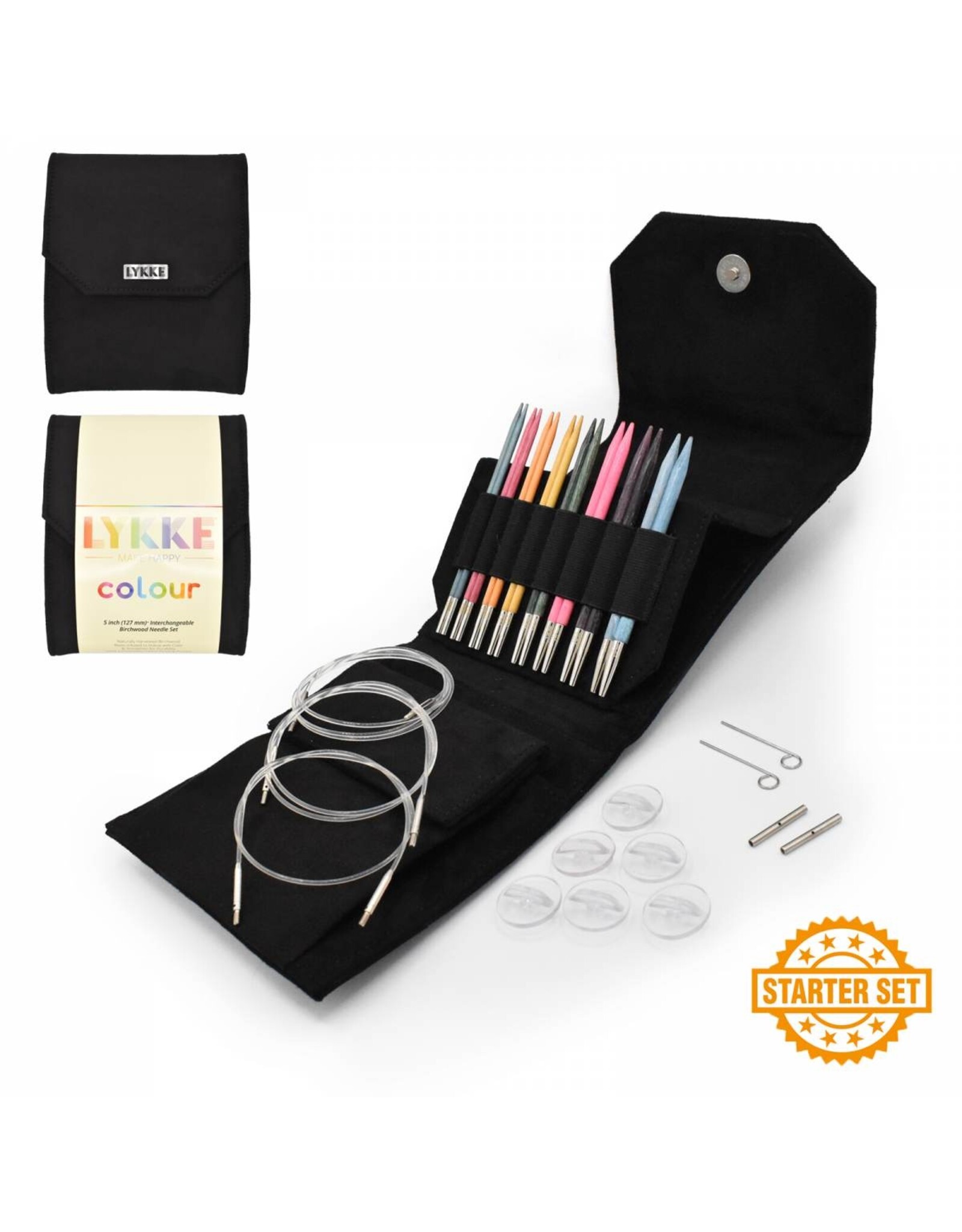 Lykke Lykke Colour 5" Interchangeable Needle Starter Set