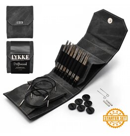 Lykke Lykke Driftwood 5" Interchangeable Needle Starter Set