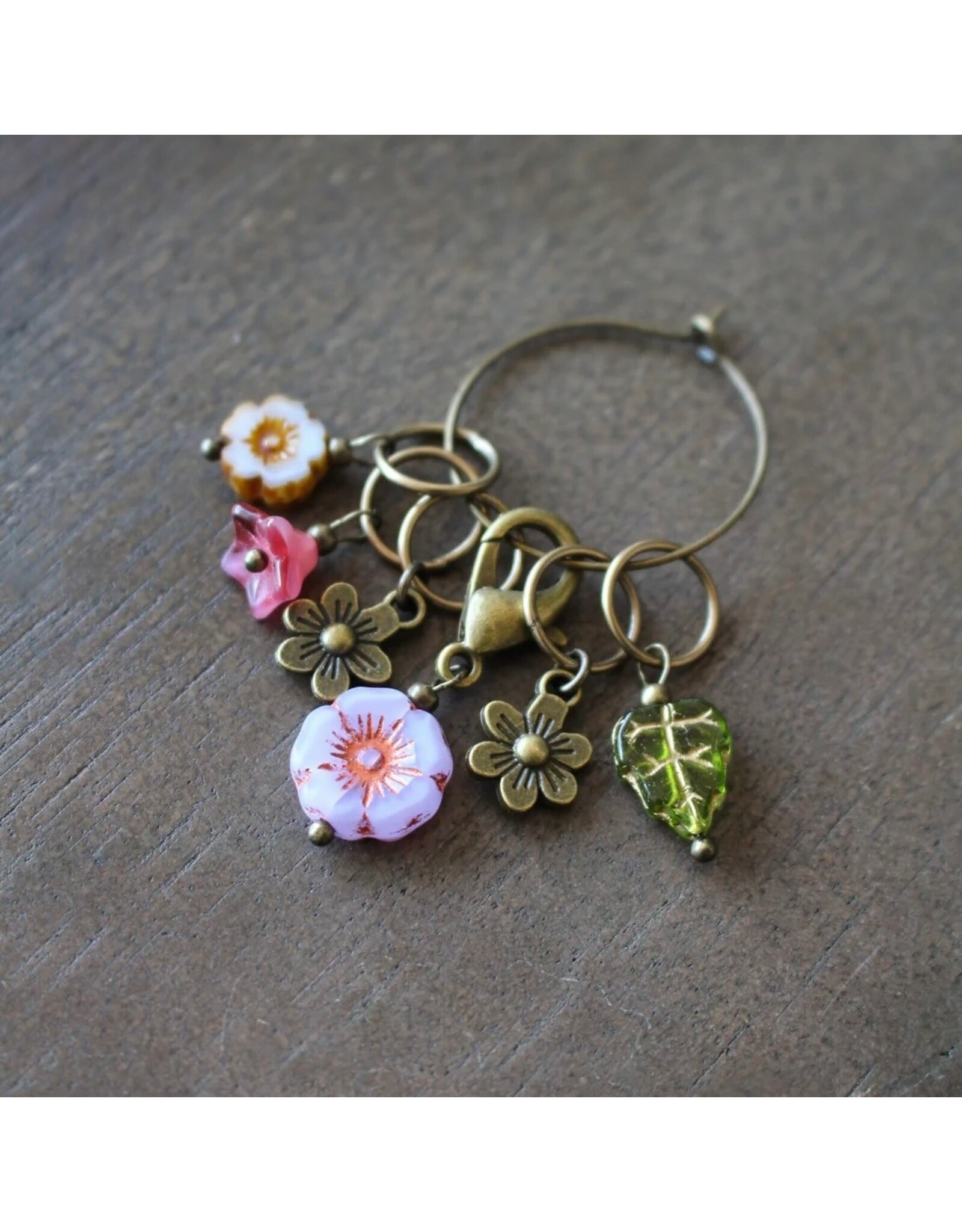 Never Not Knitting Springtime Stitch Marker Set