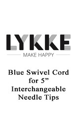 Lykke Lykke Blue Swivel Interchangeable cord - For 5-inch Tips