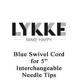 Lykke Lykke Blue Swivel Interchangeable cord - For 5-inch Tips
