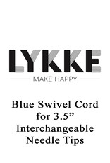 Lykke Lykke Blue Swivel Interchangeable cord - For 3.5-inch Tips