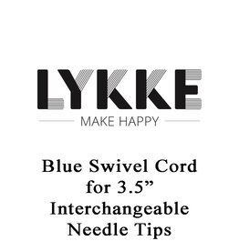 Lykke Lykke Blue Swivel Interchangeable cord - For 3.5-inch Tips