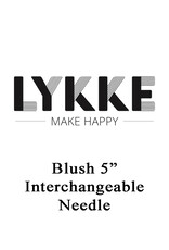 Lykke Lykke Blush 5" Interchangeable Needle Tips