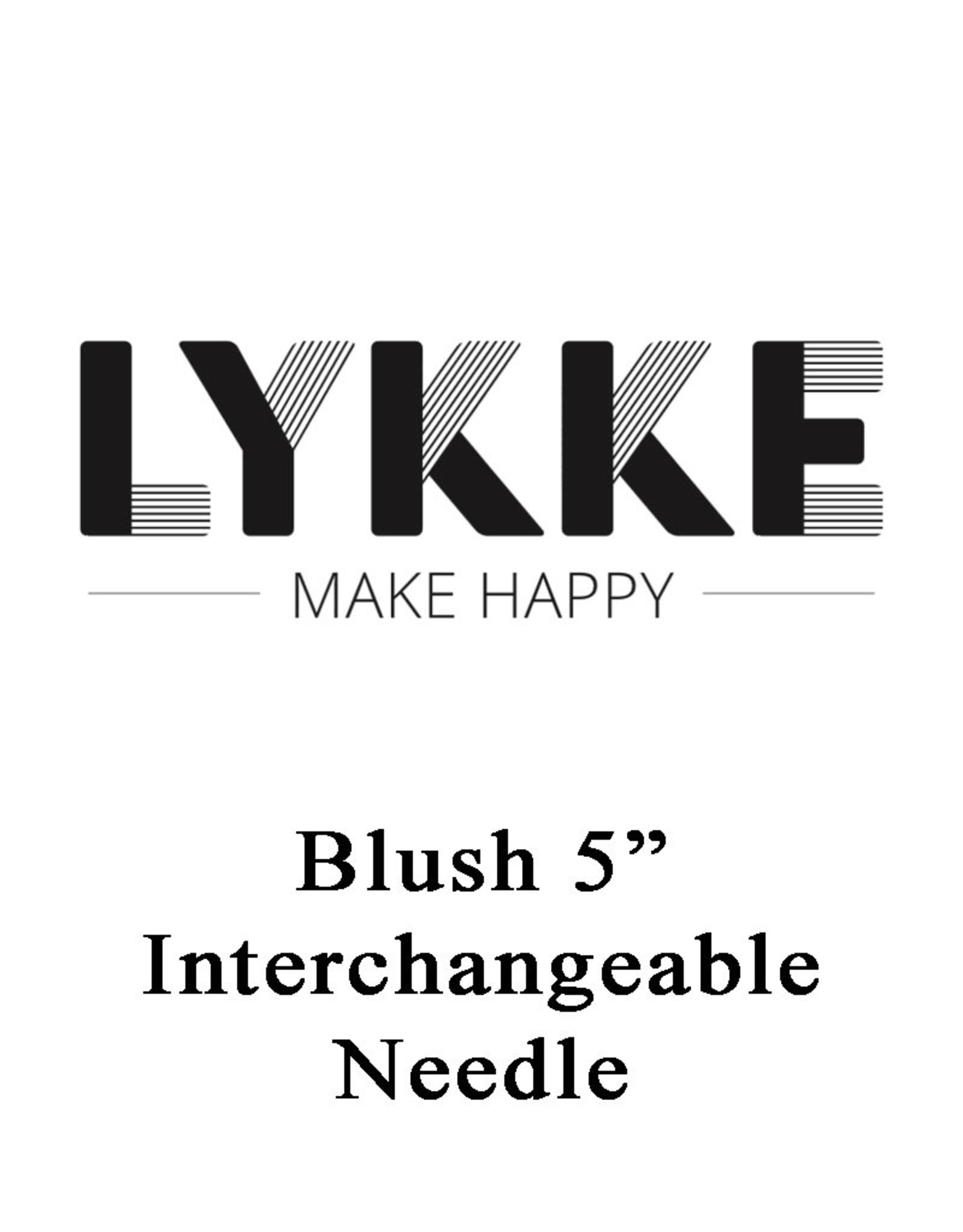 Lykke Lykke Blush 5" Interchangeable Needle Tips