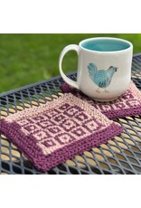 For Yarn's Sake Log Cabin Love Coasters: An Intro to Steeking. Sunday September 28th, 2-4pm