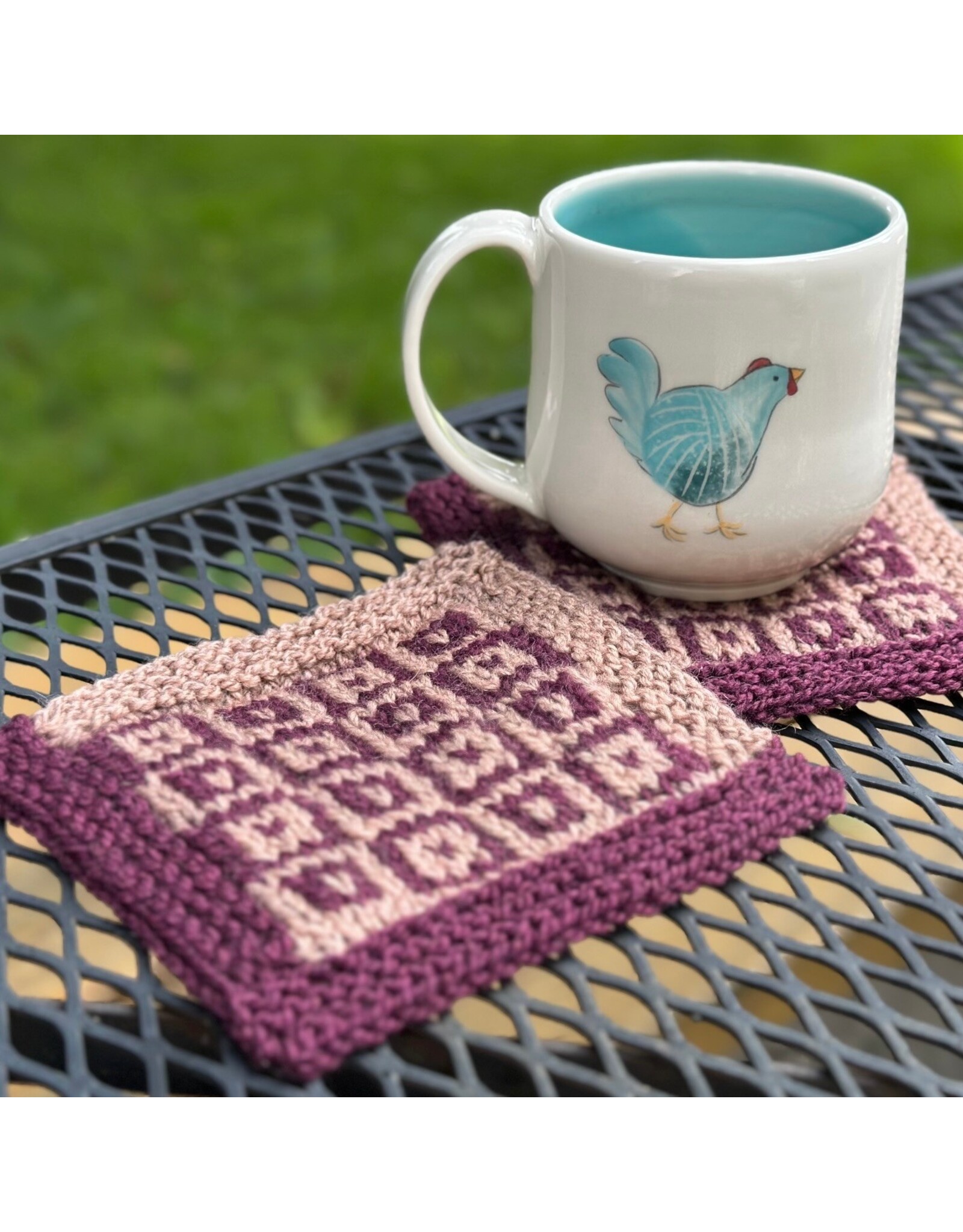 For Yarn's Sake Log Cabin Love Coasters: An Intro to Steeking. Sunday September 28th, 2-4pm