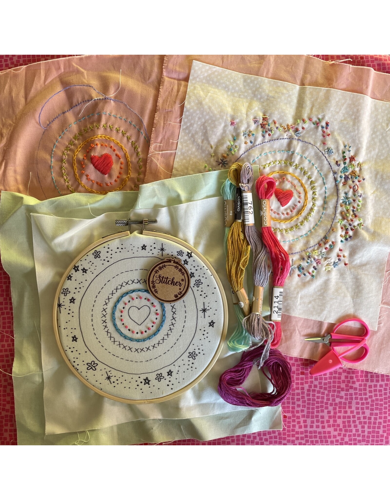 For Yarn's Sake Intro to Embroidery. Saturday November 1, 2-4pm