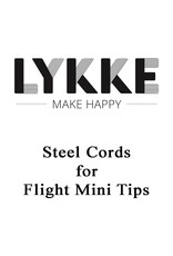 Lykke Lykke Steel Cord for Flight Mini Tips Lykke Lykke Steel Cord for Flight Mini Tips