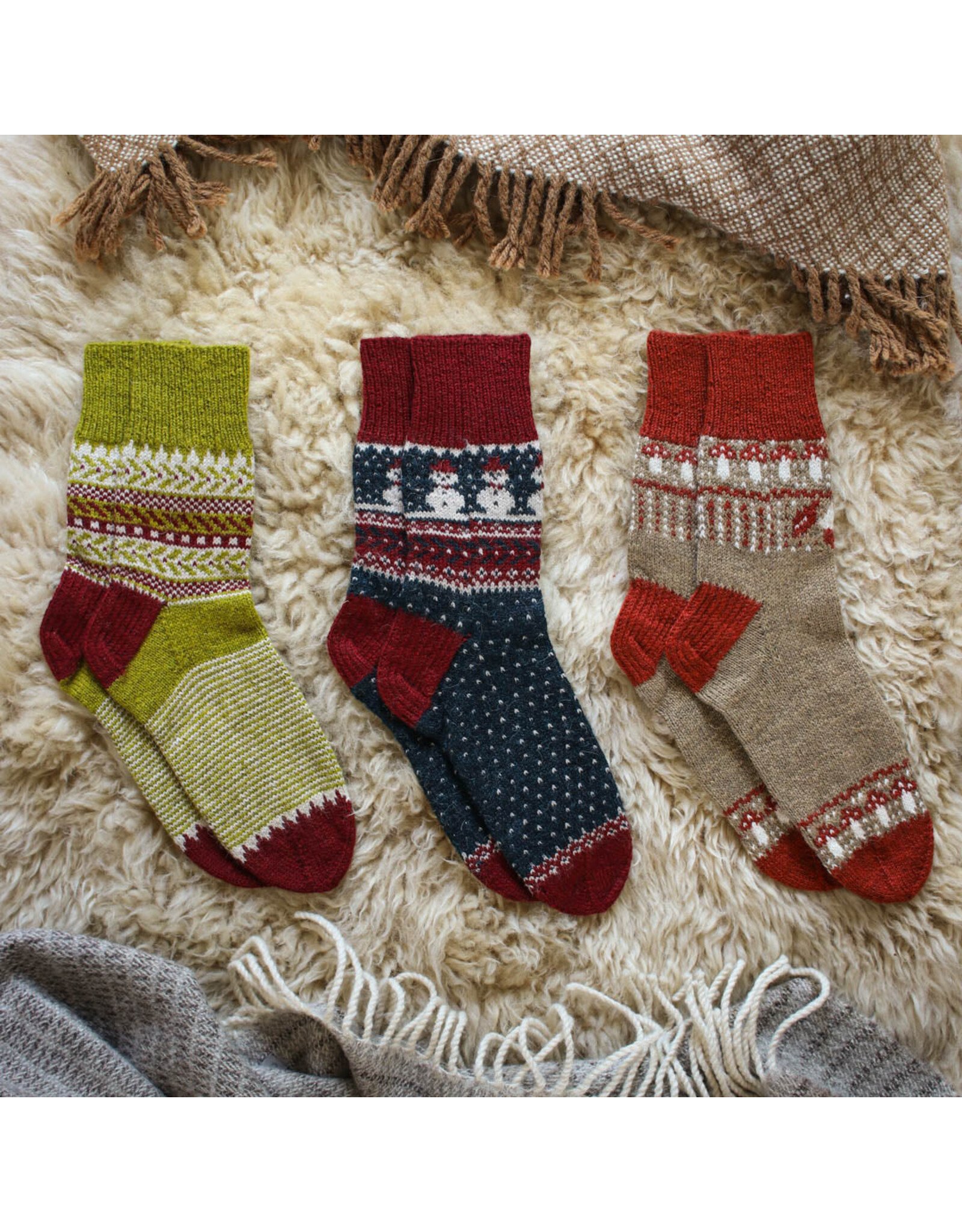 The Fiber Co. One Sock Colorwork