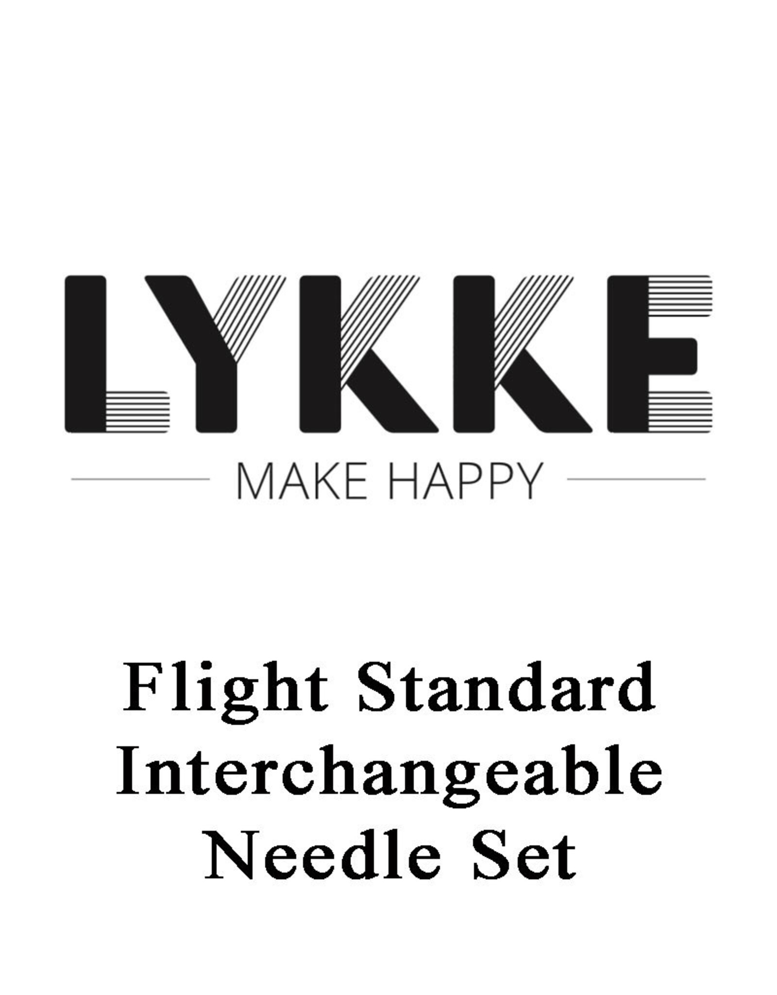 Lykke Lykke Flight Interchangeable Standard Needle Set -