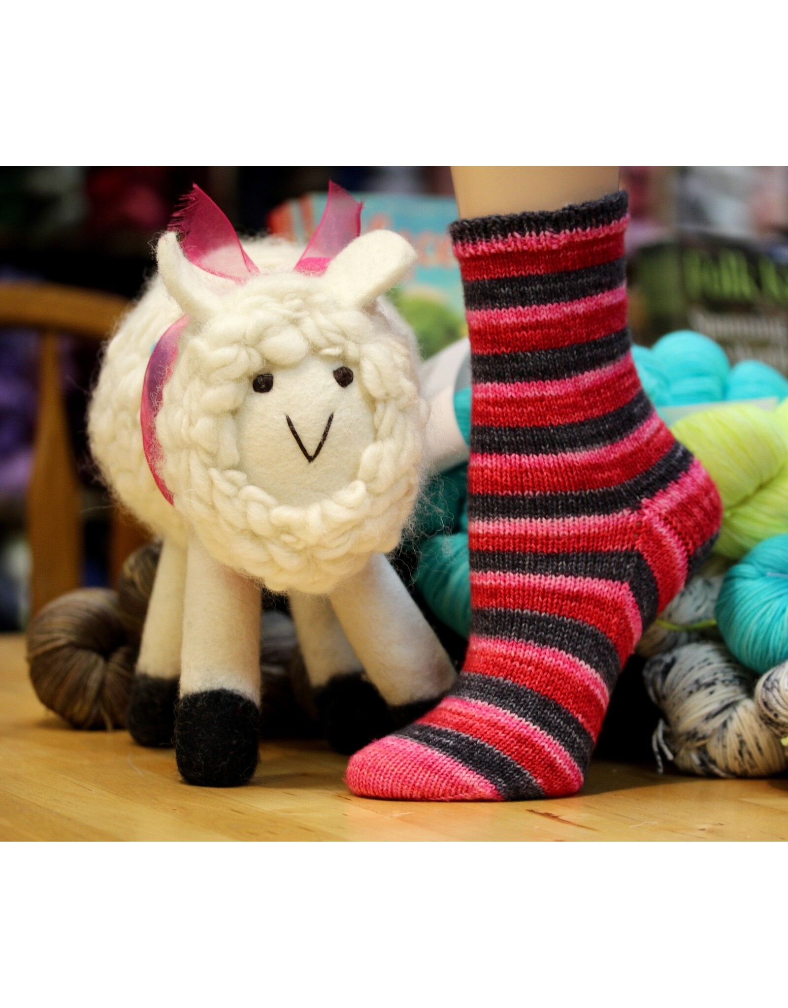 For Yarn's Sake Toe Up Socks. April 4th & 11th, 1-3:30pm
