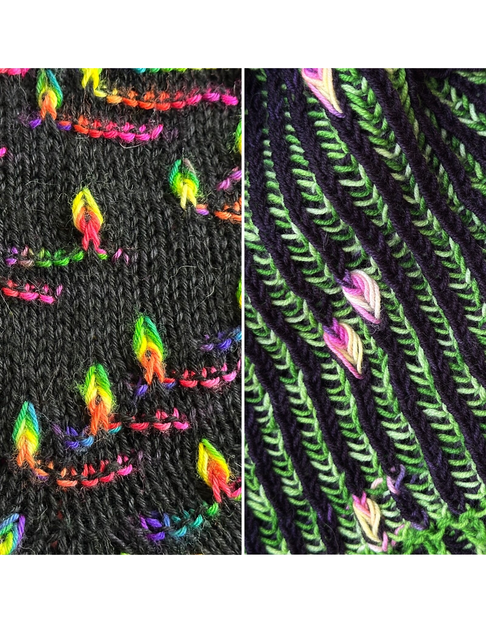 For Yarn's Sake Fun Stitches for Assigned Color Pooling