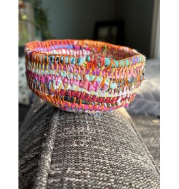 For Yarn's Sake Fabric-Wrapped Rope Basket. Saturday January 9, 1-3pm