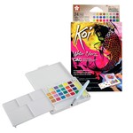 Sakura Sakura Koi Water Colors - Creative Art Colors Pocket Field Sketch Box - 24 colour set
