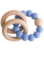 BLUE BEECHWOOD TEETHER RINGS