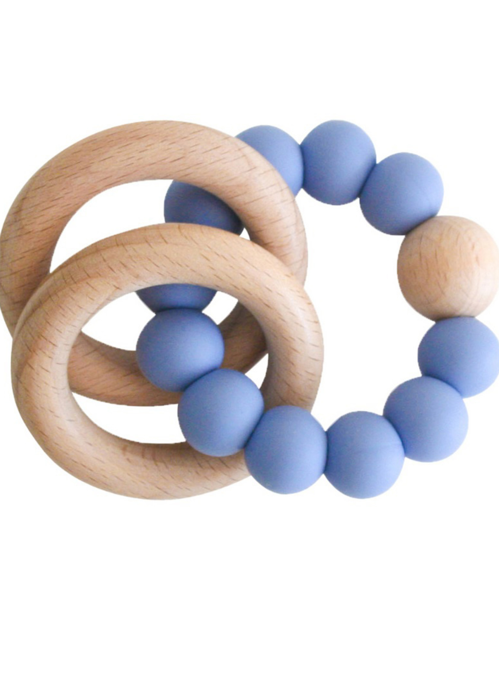 BLUE BEECHWOOD TEETHER RINGS