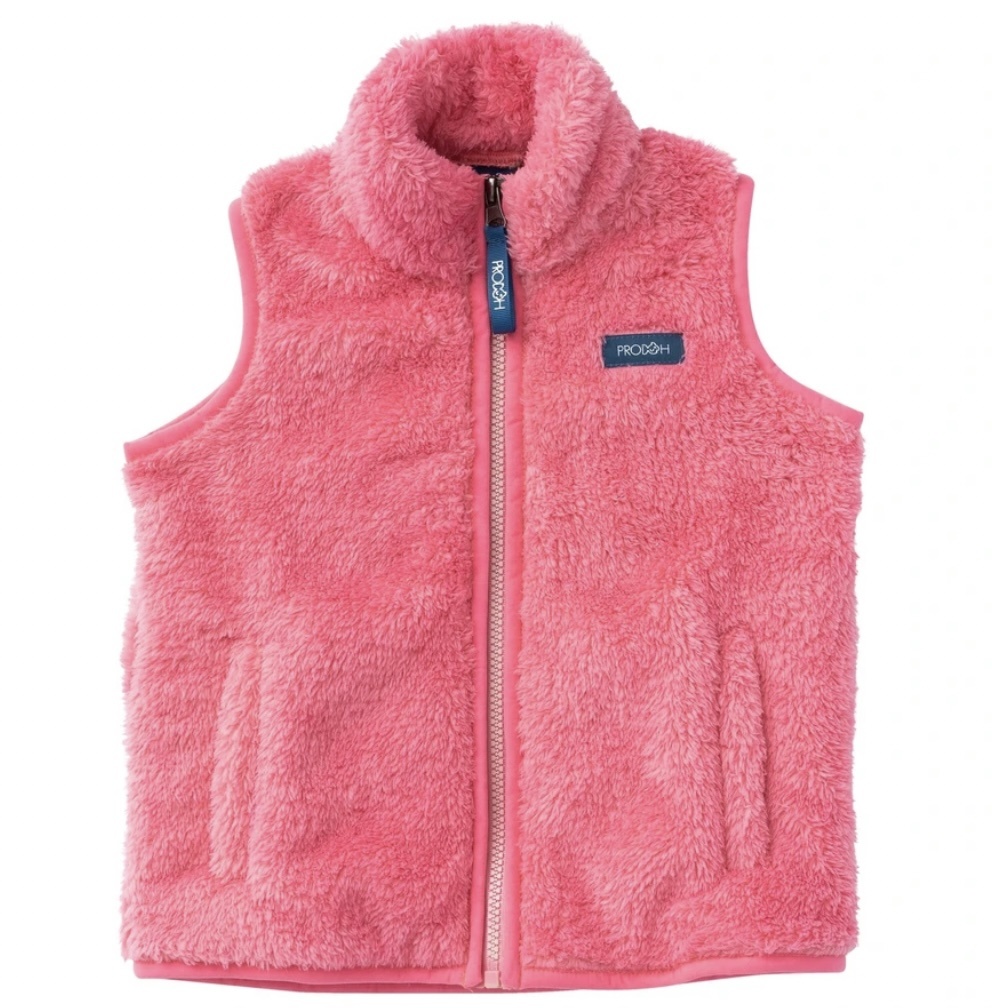 Pink sherpa clearance vest