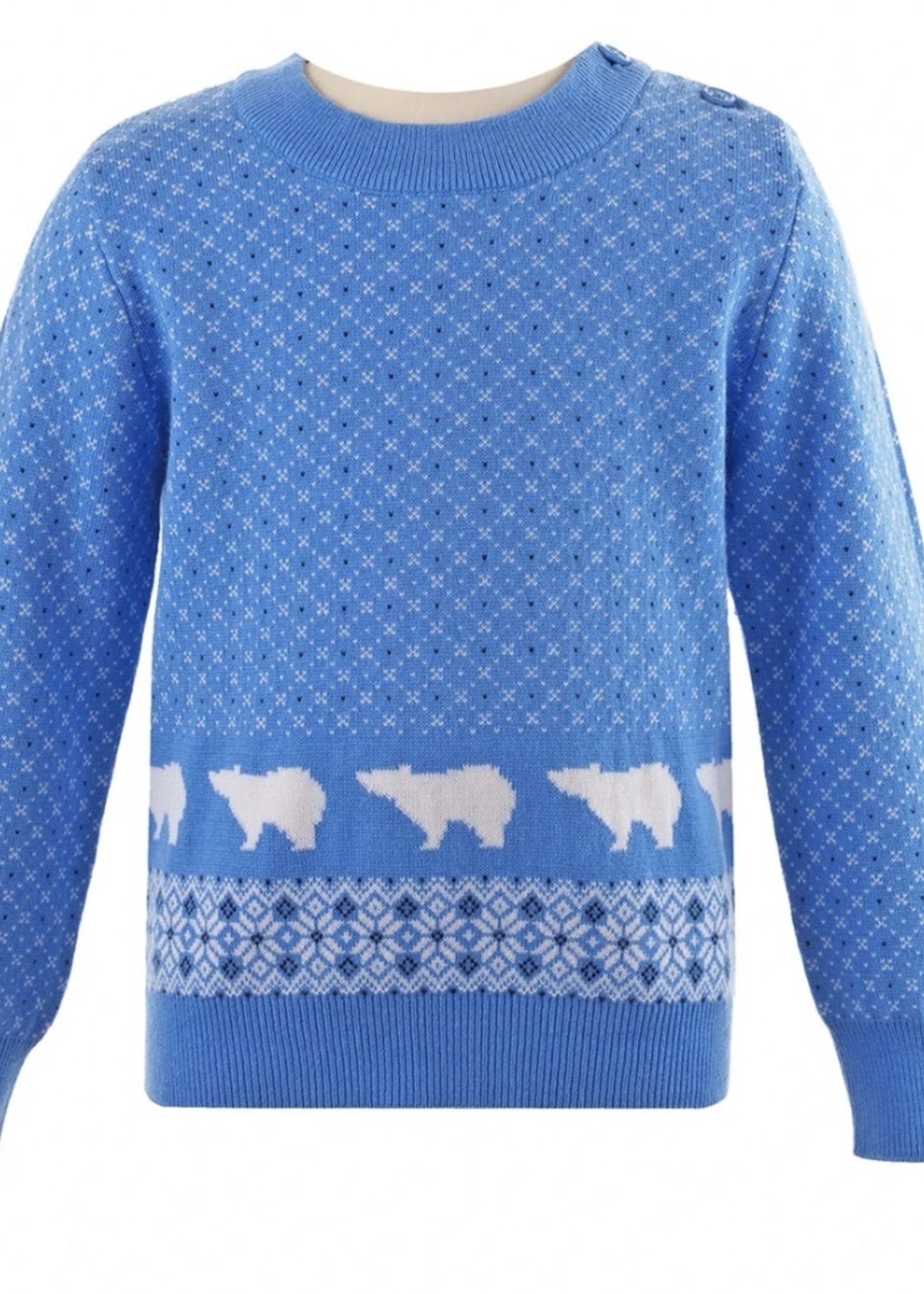 Polar Bear Sweater Blue