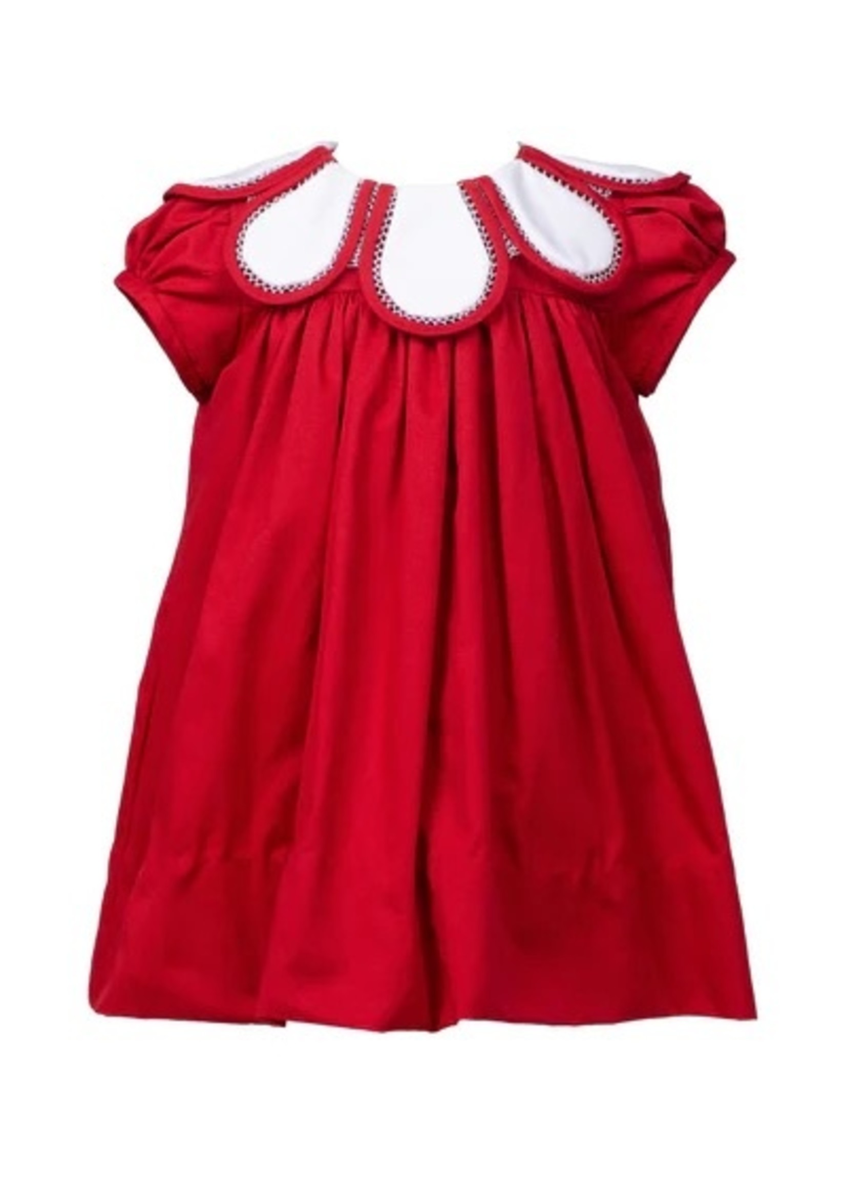 RED CELEBRATION TULIP DRESS