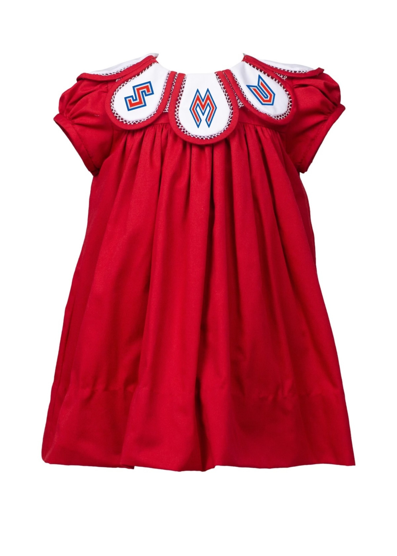 RED CELEBRATION TULIP DRESS