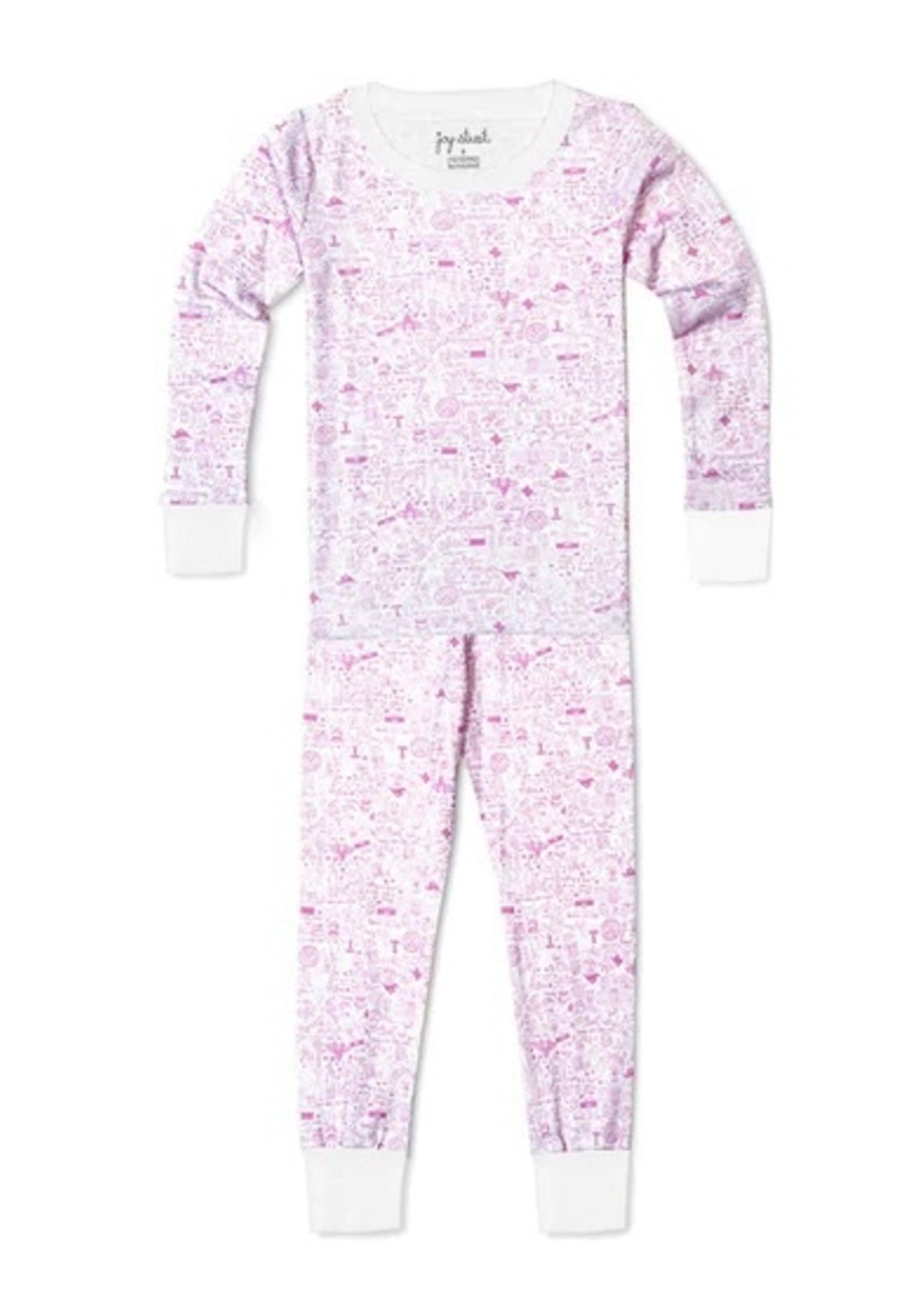DALLAS 2 PIECE PJ (BLUE OR PINK)