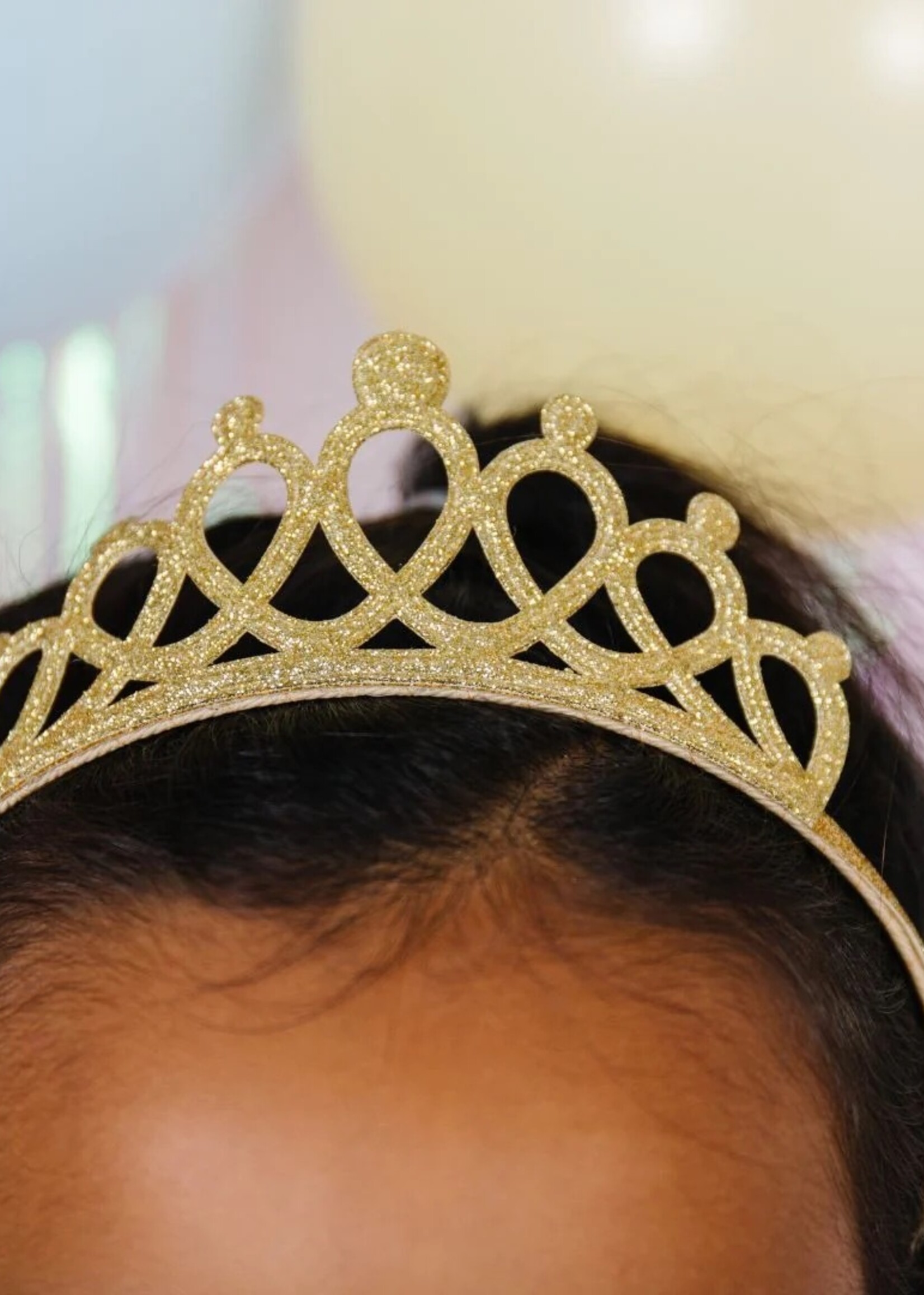 GOLD TIARA HEADBAND