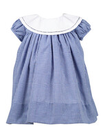 WILDER NAVY GINGHAM MAGNOLIA DRESS