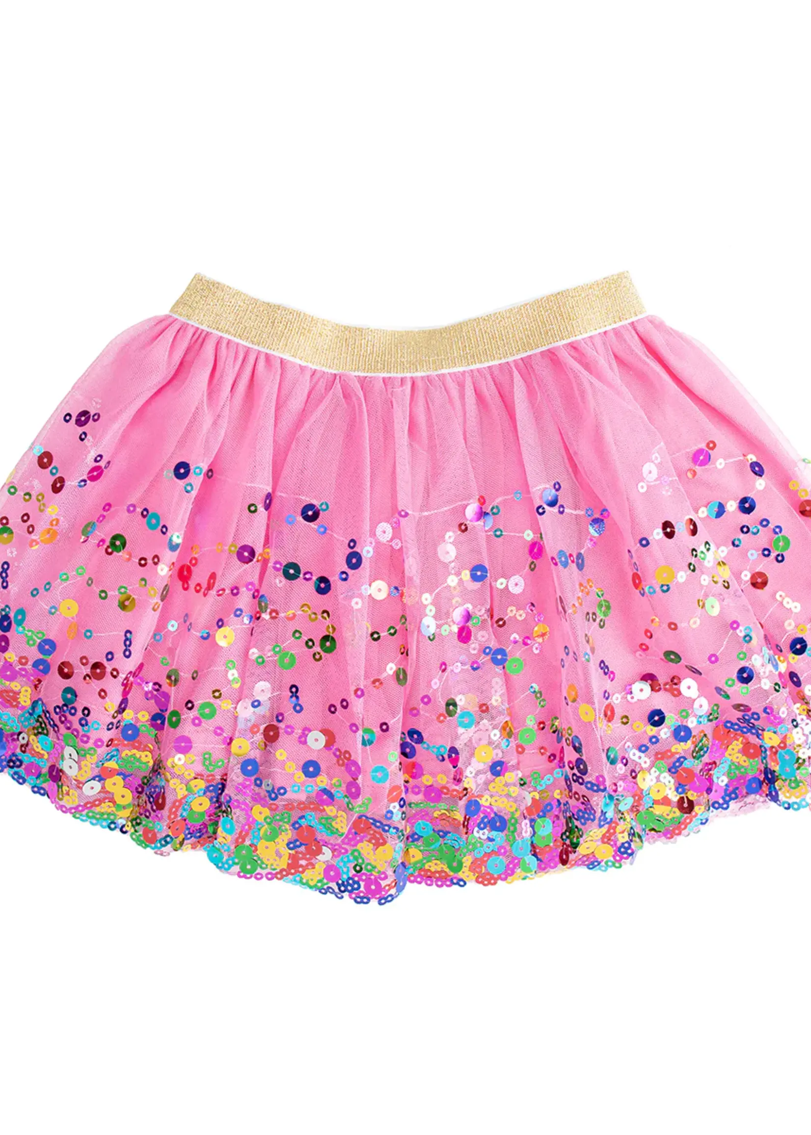 RASPBERRY CONFETTI TUTU