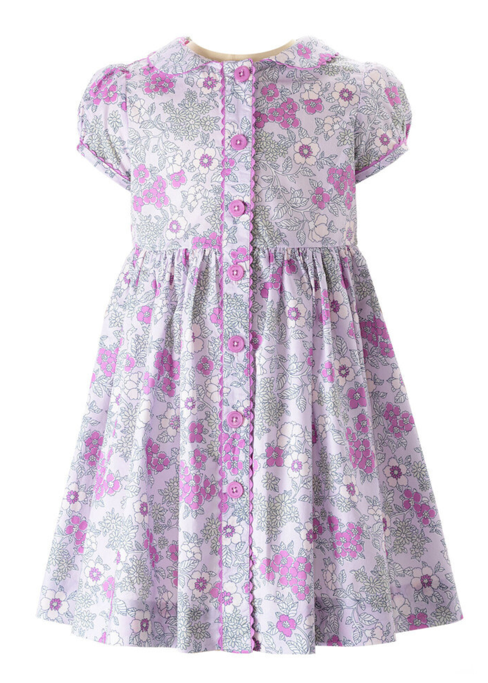 LILAC FLORAL DRESS