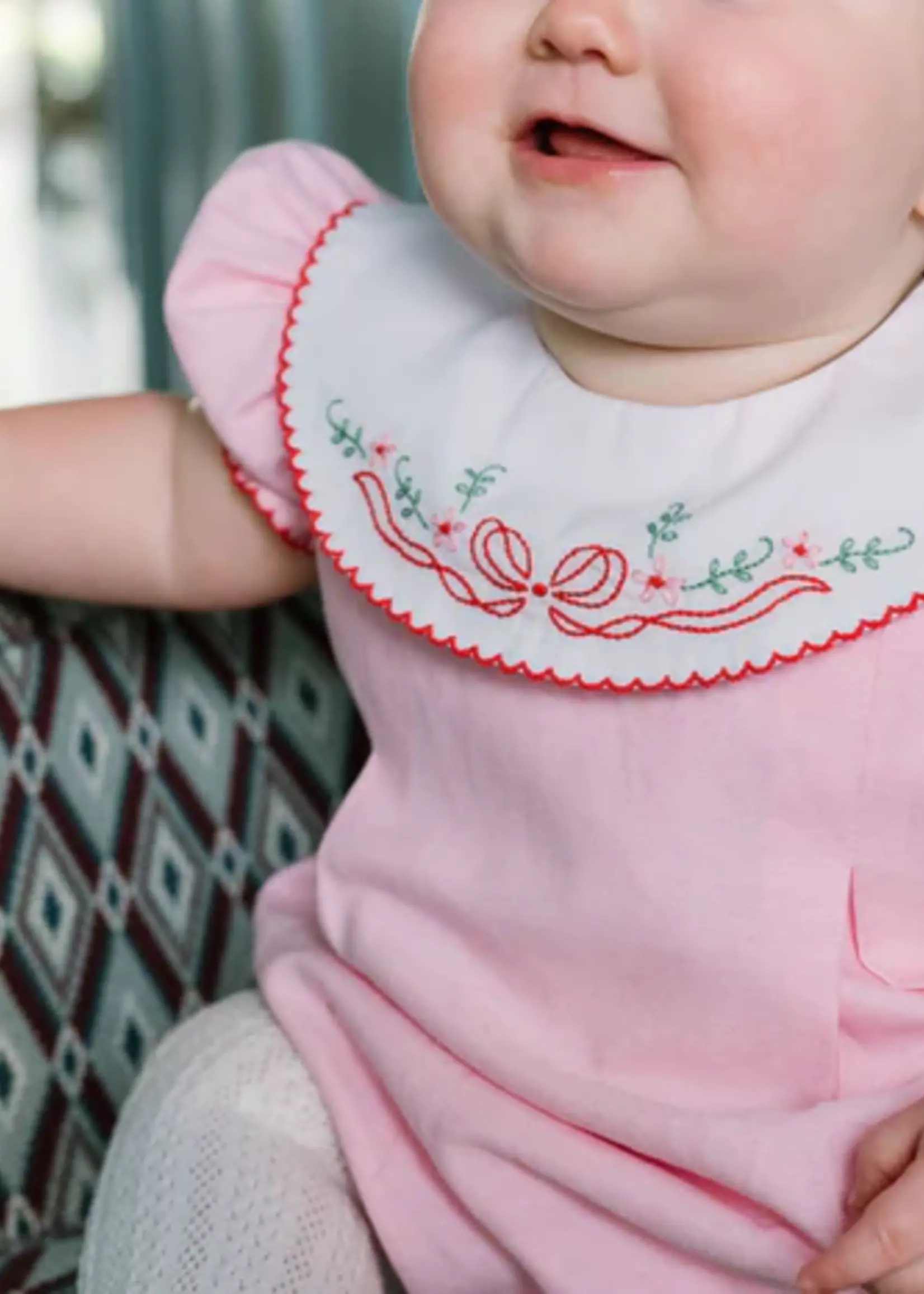 PAULINA PINK/RED BOW BUBBLE