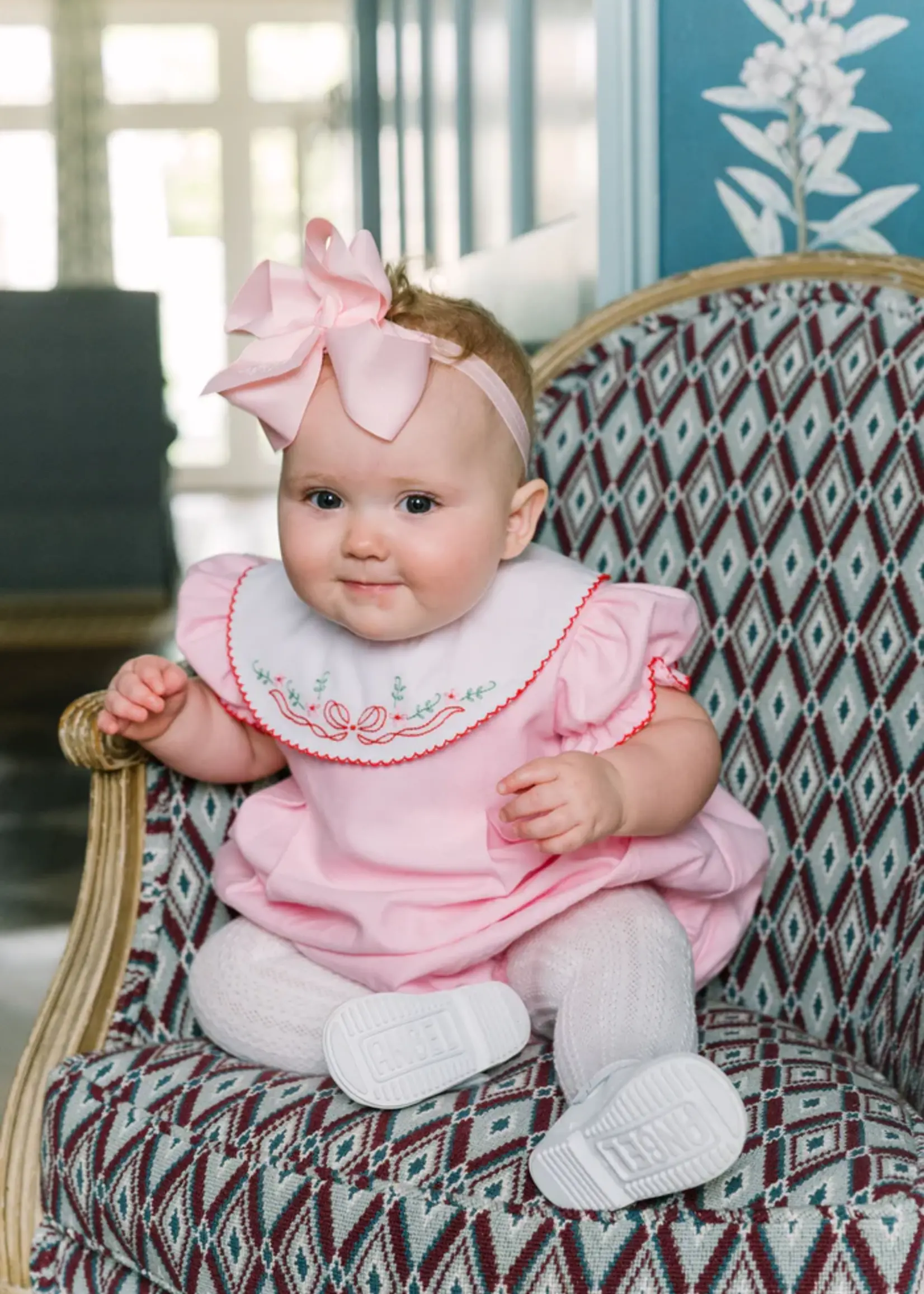 PAULINA PINK/RED BOW BUBBLE