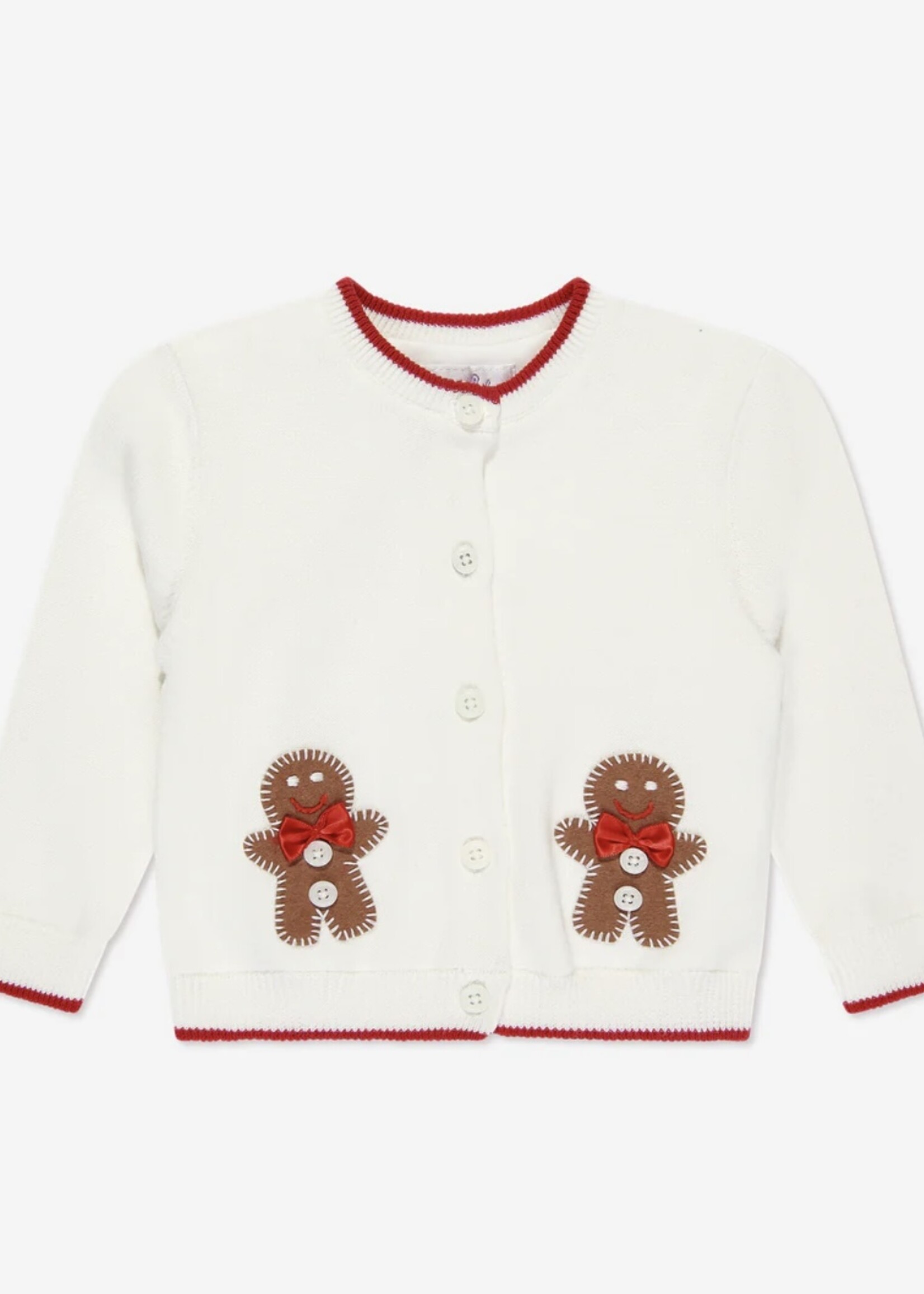 IVORY GINGERBREAD CARDIGAN