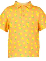 ORANGE PINEAPPLE POLO SHIRT