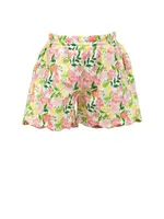 DAFFODIL SCALLOP SHORTS