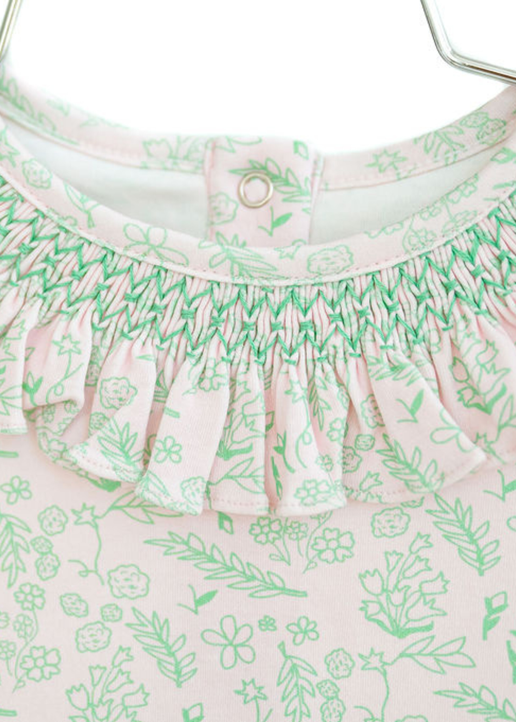 PINK/GREEN RUFFLE BUBBLE