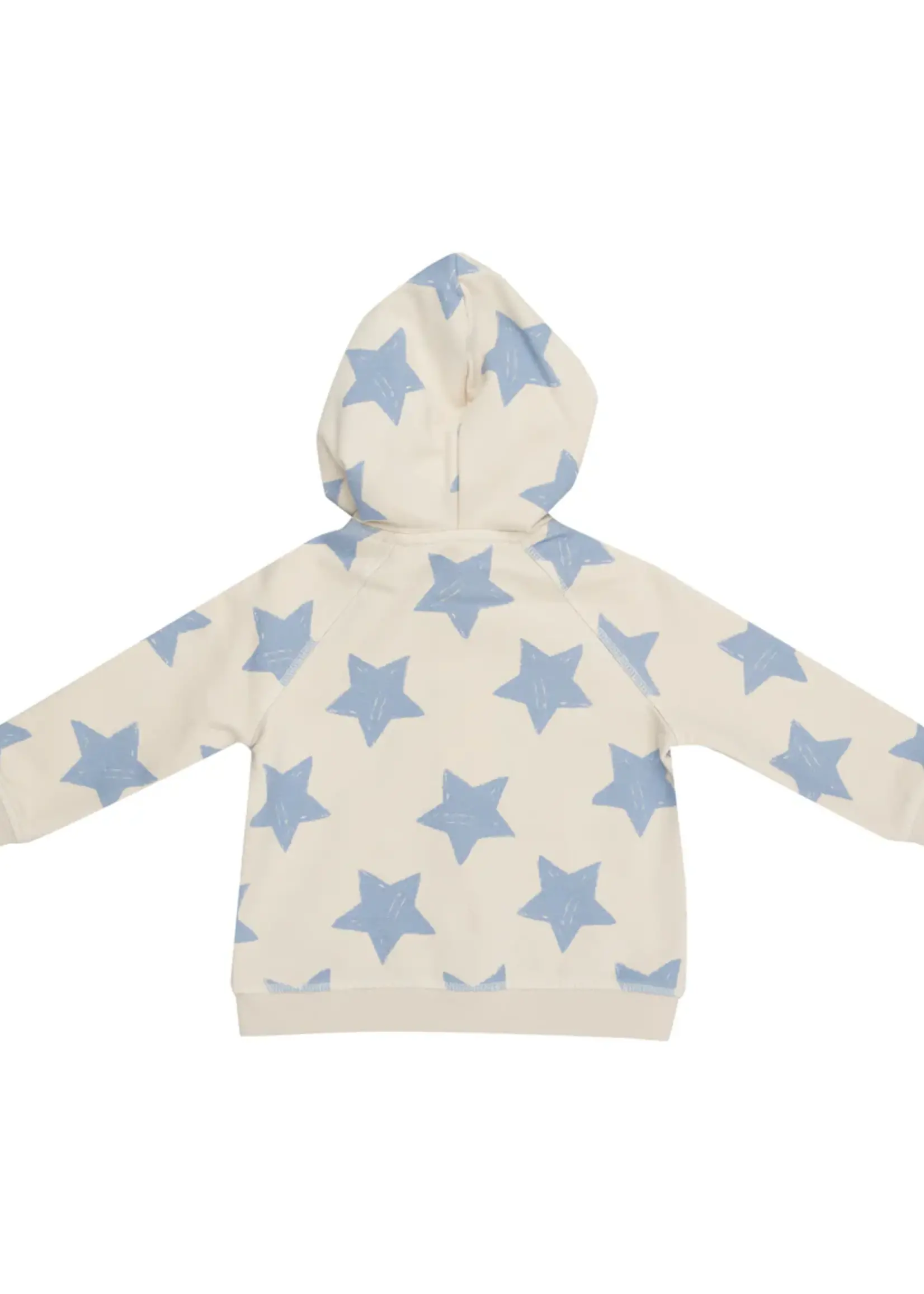 FRENCH TERRY SKETCHY STARS BLUE HOODIE AND JOGGER